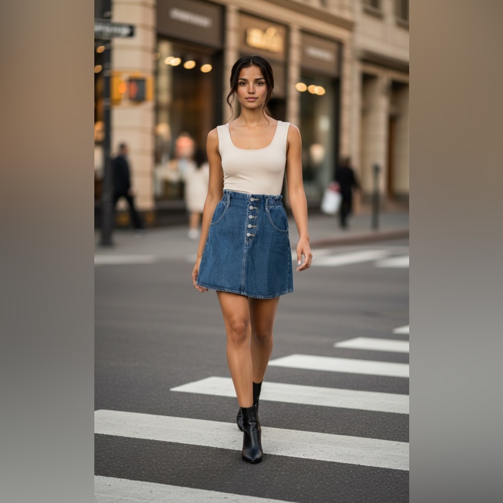 Y2k Devin Short Skirt for Casual Wear